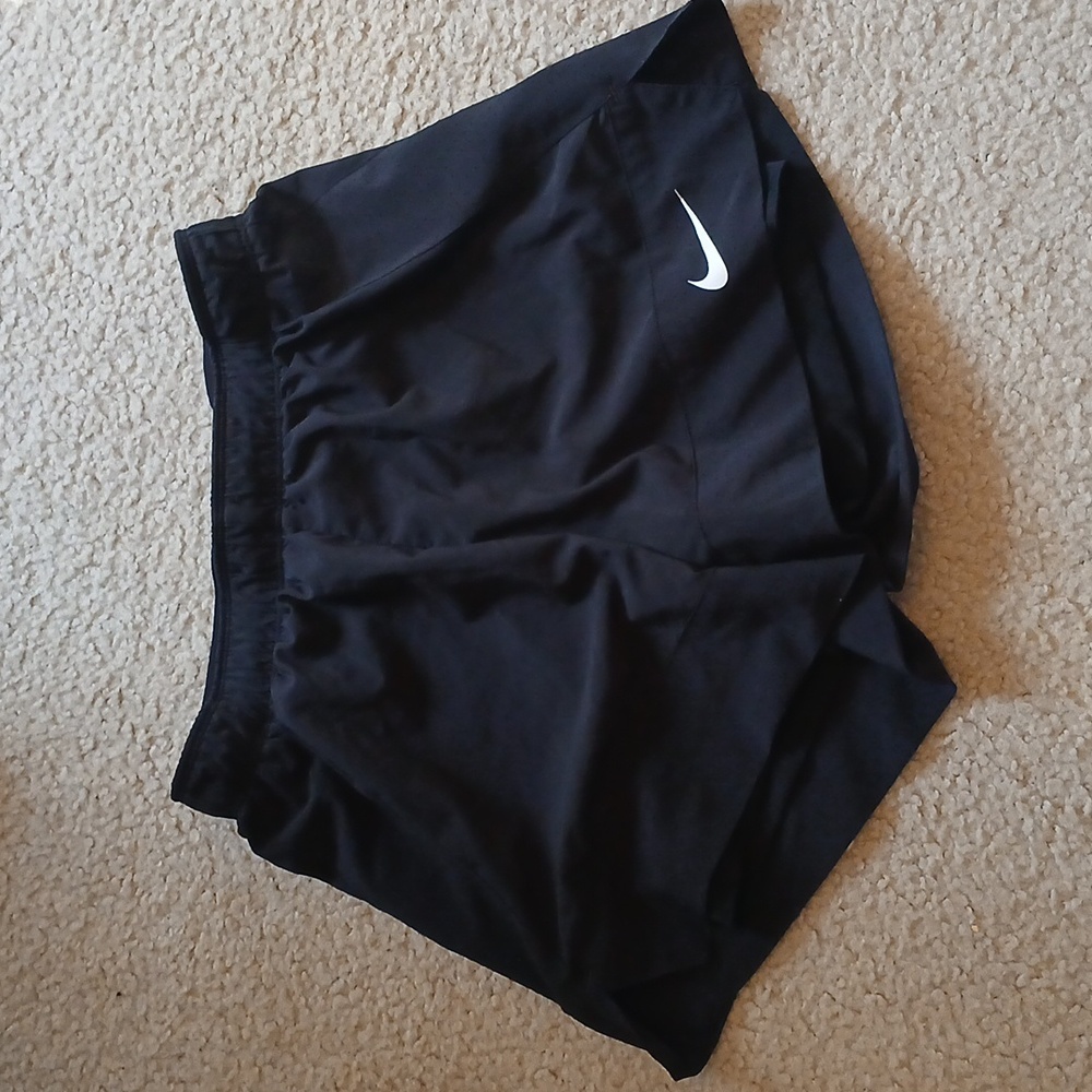 Nike Dri-Fit 2-in-1 Black Running Shorts Women's XS